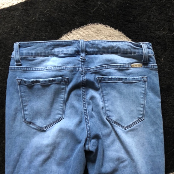 Kancan Los Angeles Ankle jeans with zipper detail - Picture 6 of 8